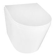 Унитаз Azario Teramo AZ-0053 подвесной Белый с сиденьем Микролифт-1