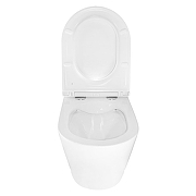 Унитаз Azario Teramo AZ-0053 подвесной Белый с сиденьем Микролифт-4