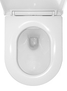 Унитаз Azario Teramo AZ-0053 подвесной Белый с сиденьем Микролифт-8