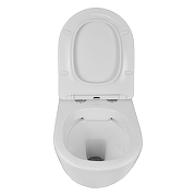 Унитаз Azario Grado AZ-0046 подвесной Белый с сиденьем Микролифт-3