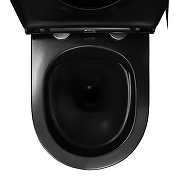 Унитаз Azario Grado AZ-0046N-MB подвесной Черный матовый с сиденьем Микролифт-7