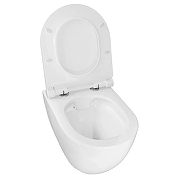 Унитаз Azario Geno AZ2196D подвесной Белый с сиденьем Микролифт-7