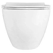 Унитаз Azario Geno AZ2196D подвесной Белый с сиденьем Микролифт-9