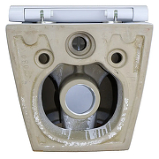 Унитаз Azario Geno AZ2196D подвесной Белый с сиденьем Микролифт-11