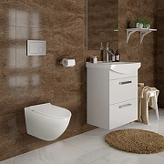 Унитаз Azario Geno AZ2196D подвесной Белый с сиденьем Микролифт-12