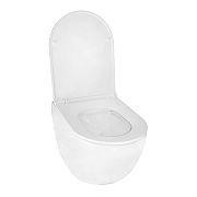 Унитаз Azario Navio AZ-0074 подвесной Белый с сиденьем Микролифт-2