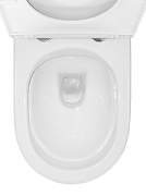 Унитаз Azario Navio AZ-0074 подвесной Белый с сиденьем Микролифт-6