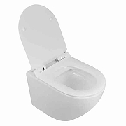 Унитаз Azario Fora AZ-0067 подвесной Белый с сиденьем Микролифт-1