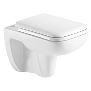 Унитаз Azario Pavia AZ-2005 подвесной Белый с сиденьем Микролифт