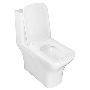 Унитаз моноблок Azario Lodi AZ-8617 цвет Белый с сиденьем Микролифт-1