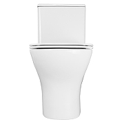 Унитаз моноблок Azario Terni AZ-8618 цвет Белый с сиденьем Микролифт-4