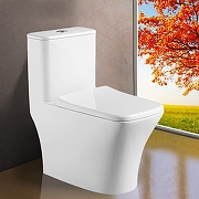 Унитаз моноблок Azario Teano AZ-8621 цвет Белый с сиденьем Микролифт-3