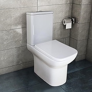 Унитаз компакт Azario Alba AZ-8323 Белый с бачком и сиденьем Микролифт-14