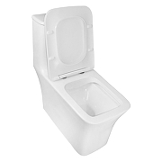 Унитаз моноблок Azario Gressa AZ-1111 цвет Белый с сиденьем Микролифт-2