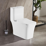 Унитаз моноблок Azario Gressa AZ-1111 цвет Белый с сиденьем Микролифт-13