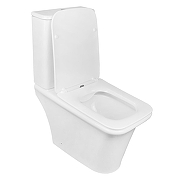 Унитаз компакт Azario Avero AZ-3121 с бачком и сиденьем Микролифт-1