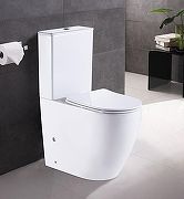 Унитаз компакт Azario Mirada AZ-1289A с бачком и сиденьем Микролифт-1