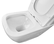 Унитаз компакт Azario Levanto AZ-1228A с бачком и сиденьем Микролифт-6