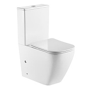 Унитаз компакт Azario Levanto AZ-1228A с бачком и сиденьем Микролифт-4