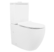 Унитаз компакт Azario Corsa AZ-2062S-G с бачком и сиденьем Микролифт