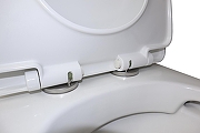 Унитаз моноблок Azario Luna AZ-1037 цвет Белый с сиденьем Микролифт-6
