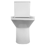 Унитаз компакт Azario Formal AZ-1353B с бачком и сиденьем Микролифт-5