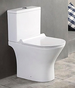 Унитаз компакт Azario Verde AZ-2224 с бачком и сиденьем Микролифт-1