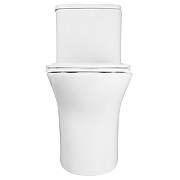 Унитаз моноблок Azario Sente AZ-8614 цвет Белый с сиденьем Микролифт-8