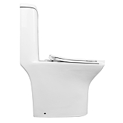 Унитаз моноблок Azario Sente AZ-8614 цвет Белый с сиденьем Микролифт-9