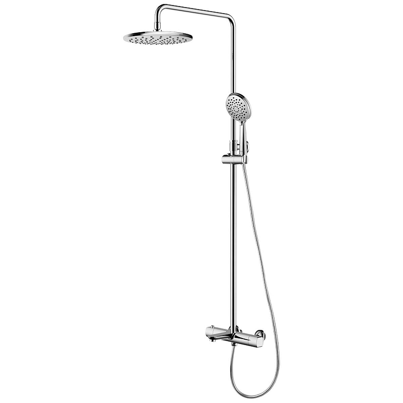 Душевая система Azario Galaxy AZ-67B47EV1-1DC1J19A-ZH3394A-HB1153C с термостатом 