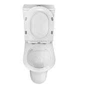 Унитаз компакт Azario Fretta Round AZ-7121 с бачком и сиденьем Микролифт-3