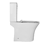 Унитаз компакт Azario Fretta Round AZ-7121 с бачком и сиденьем Микролифт-5