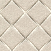 Обои Kerama Marazzi Palazzo KM5515 Винил на флизелине (1,06*10,05) Золото/Бежевый, Ромб/Рогожка