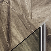 Шторка на ванну Maybah Glass MGV-598-5 600x1400 поворотная на монопетле Хром матовый стекло прозрачное-4