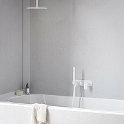 Смеситель для душа Ravak Eleganta EL 068.10WV.O3+S X070259 Белый вельвет-1