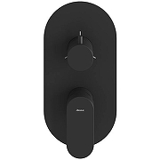 Смеситель для душа Ravak Eleganta EL 068.20BLM.O3 X070297 Черный матовый-1