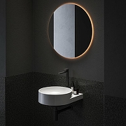 Смеситель для раковины Ravak Eleganta EL 015.20BLM X070291 Черный матовый-1