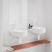 Смеситель для раковины Ravak Eleganta BeCool EL 015.11WV X070420 Белый вельвет-2