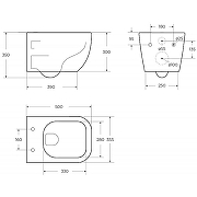 Унитаз BelBagno Alpina BB10100CHR/SC подвесной с сиденьем Микролифт-6