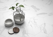 Керамогранит ITT Ceramic WHITE SOUL Hexa Матовый 23,2x26,7 см-3