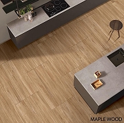 Керамогранит ITC Ceramic MAPLE Wood Carving Коричневый Карвинг 20x120 см-1