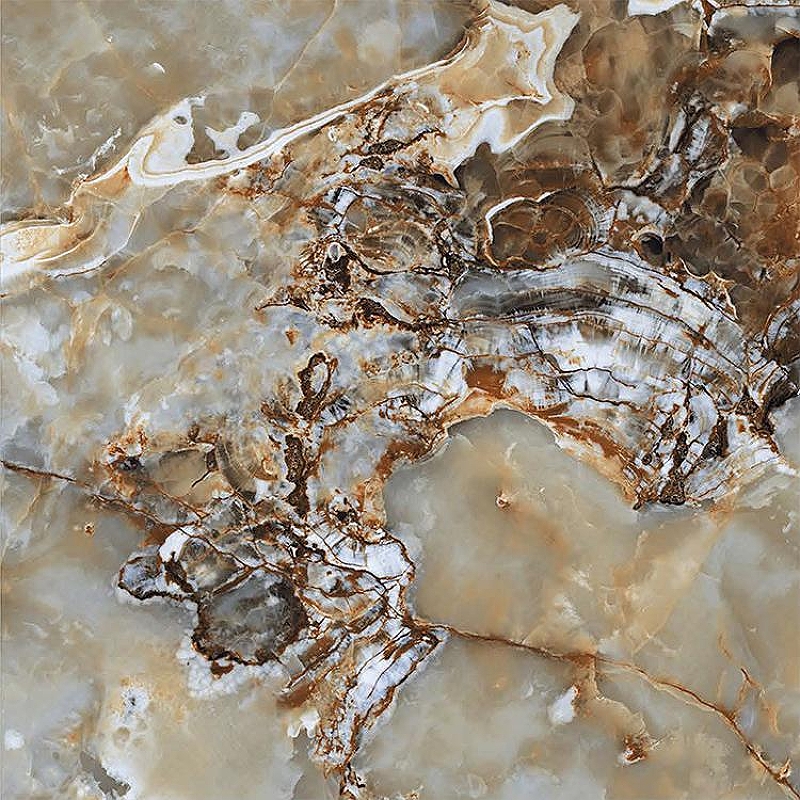 Керамогранит ITC Ceramic AGYARO Verde High Glossy Зеленый Полированный 