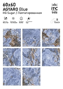 Керамогранит ITC Ceramic AGYARO Verde HG Sugar Зеленый Лаппатированный 60x60 см-4