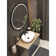 Зеркало Bond Circle 80x80 M60ZE-8080 с подсветкой с бесконтактным выключателем-4