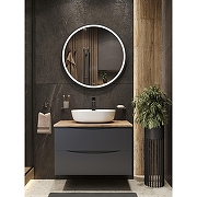 Зеркало Bond Circle 80x80 M60ZE-8080 с подсветкой с бесконтактным выключателем-5