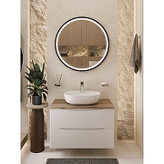 Зеркало Bond Circle 80x80 M60ZE-8080 с подсветкой с бесконтактным выключателем-7