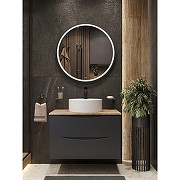 Зеркало Bond Circle 80x80 M60ZE-8080 с подсветкой с бесконтактным выключателем-10