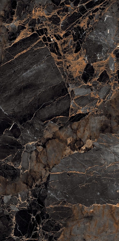 Керамогранит GlobalTile Decorum GT1206011705HPR Черный Полированная 