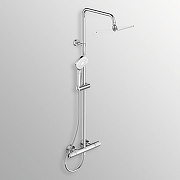 Душевая система Ideal Standard Ceratherm T100 A7240AA с термостатом Хром-1