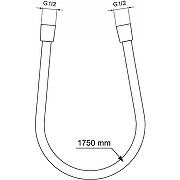 Душевой шланг Ideal Standard Ideal Flex BE175A2 Brushed Gold-1